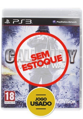 Call of Duty: World at War - PS3(Usado)